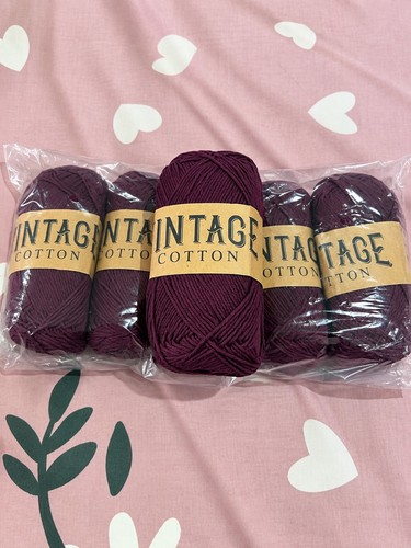 Deep plum purple - , vintage