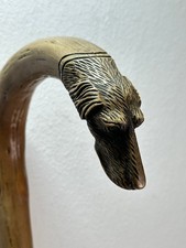 Vintage Walking Stick Dog Head