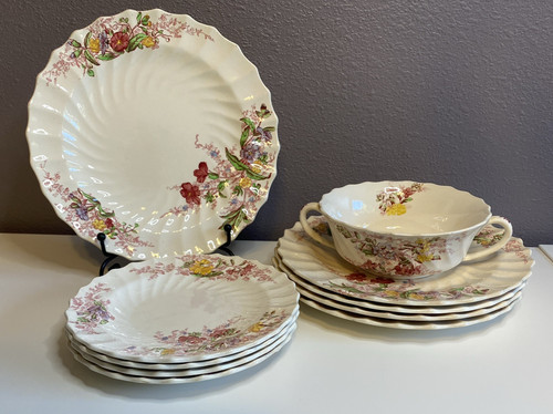 Antique copeland spode fairy - antique,