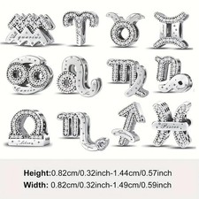 Sparkling Zodiac Charm