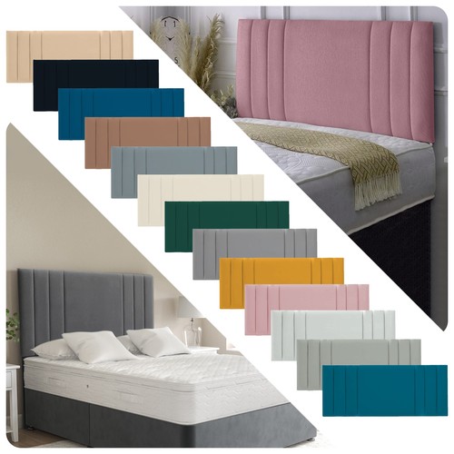 Plush velvet headboard - velvet,