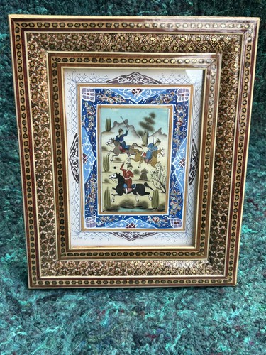 Vintage miniature persian - miniature,