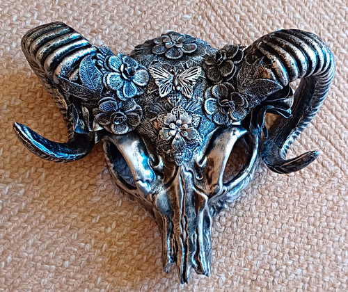 Costume goat mask - mask, steampunk