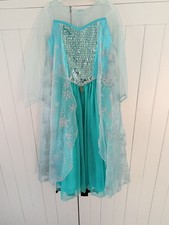 Disney Frozen Elsa Costume Fancy Dress Halloween Age 7-8