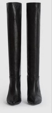 REISS Jax Knee High Cone Heel