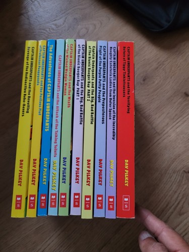 Captain underpants book set - underpants,
