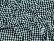 1/4 inch Check Gingham Fabric 112.5cm / 45"  Wide  - per metre