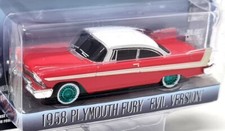Greenlight 1/64 Christine Plymouth Fury 1958 Evil Version Chase Diecast Car