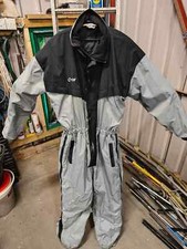 XL Black/Silver Ozee flying suit