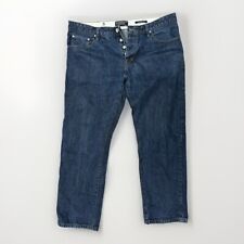 Hammond & Co Dark Blue Wash Tailored Fit Denim Jeans - Size W38 L28