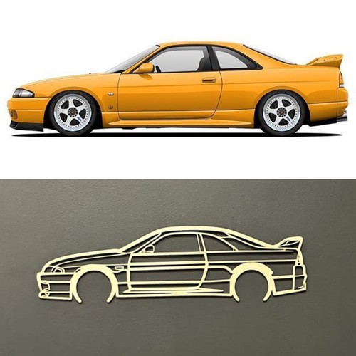 Gtr r33 version silhouette - gtr,