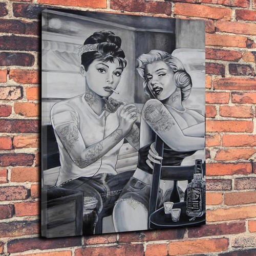 Marilyn monroe audrey - marilyn, hepburn