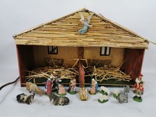 Vintage Italian Nativity Set