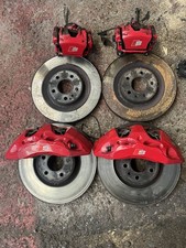 AUDI A4 S4 A5 S5 B9 16ONWARDS FRONT & REAR BRAKE DISCS & CALLIPER SET WITH PADS