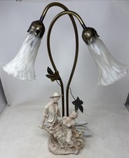 Vintage Man & Woman Sculpture
