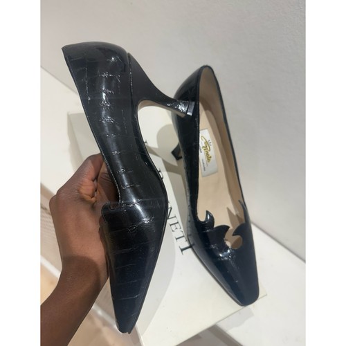 Patent leather heels - patent,