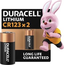 Duracell CR123 x 2 3V Lithium