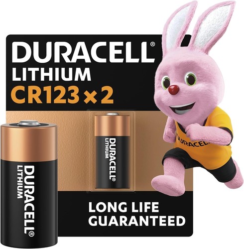 Duracell cr123 3v lithium - x, 2