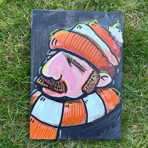 Custom football fan artwork - custom,