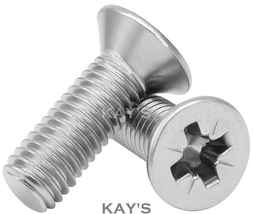 Pozi countersunk - (3mmØ),
