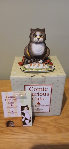 Comic and curious cats bnib - comic,