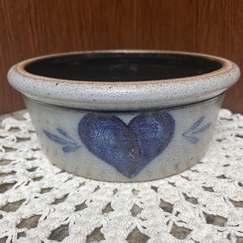 Rowe pottery works 1986 salt - rowe,