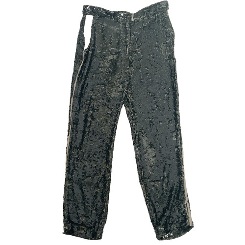 Zara sequin trousers green - sequin,