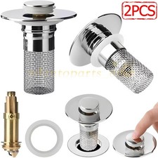 2-Pack Sink Stopper Hair