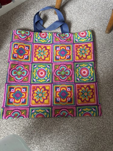 Handmade tote bag in - ,