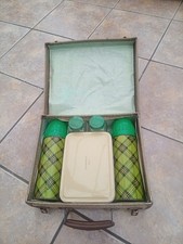 Vintage Picnic Set By British Vacuum Flask Co
