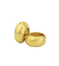 RACHEL ZOE Gold Tone Huggie