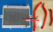 Aluminum Radiator+Red Silicone
