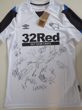 Derby County Signed Shirt x22