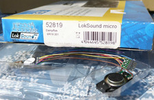 Esu 52819 for TT + N, Loksound Micro V3.5 for Steam-Diesel- + E-Loks Unused