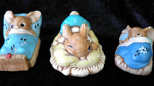 Vintage Pendelfin Rabbits x 3