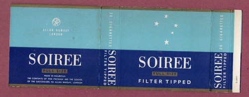 Old empty cigarette packet - empty,