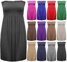 Women Sheering Bandeau Boob