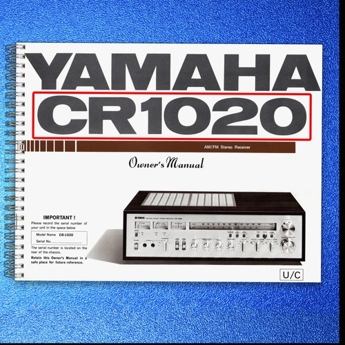 Yamaha cr1020 receiver owners - cr1020,