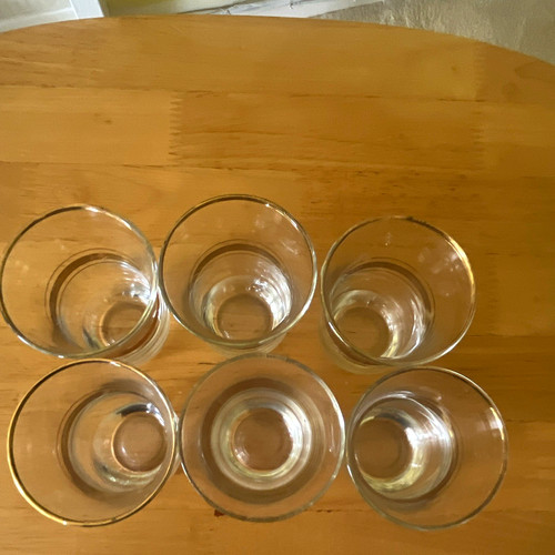 Set clear glass liquor - set,