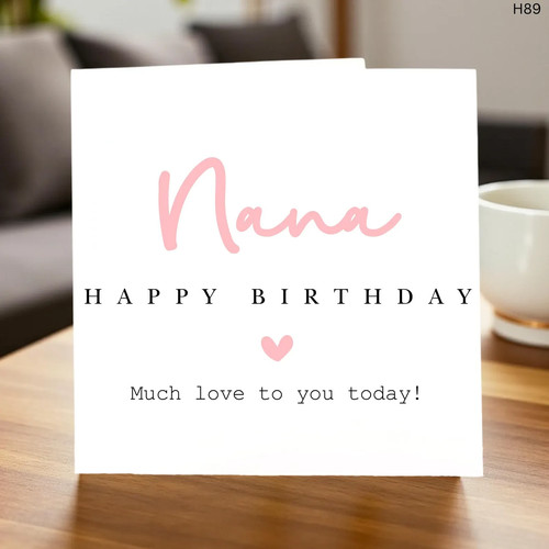 Personalised nana birthday - nana,