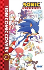 Sonic the Hedgehog The IDW Comic Covers, Vol. 1 (Hardback Book)