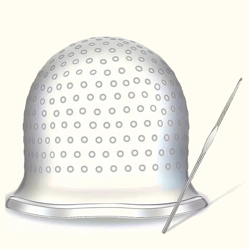 Hair highlighting dye cap - dye,