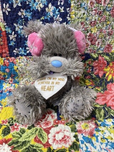 You grey teddy bear pink - me,