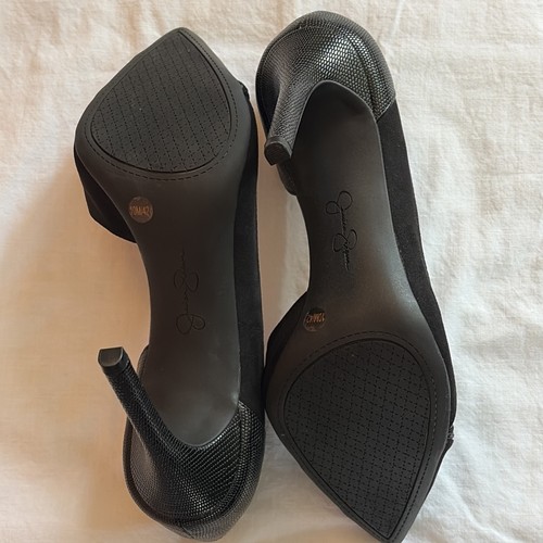 Jessica simpson black - black, pointed