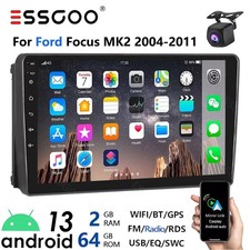 64G Apple CarPlay Car Stereo For Ford Transit MK1 MK5 MK7 Android 13 BT GPS +CAM