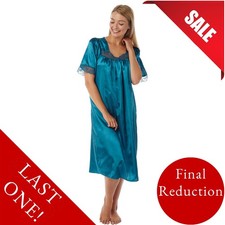 Teal Blue Satin Lace Short