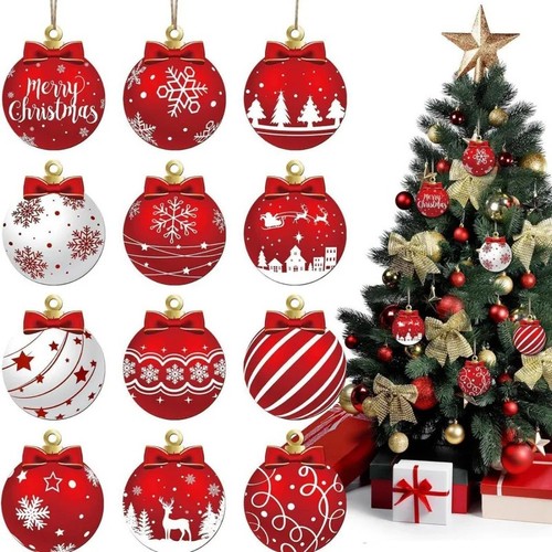 12pcs setred and - and, wooden