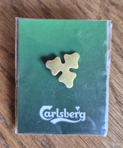 Carlsberg beer emblem lapel - carlsberg,