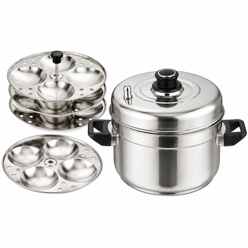 Tier idli steamer cooker - 4,