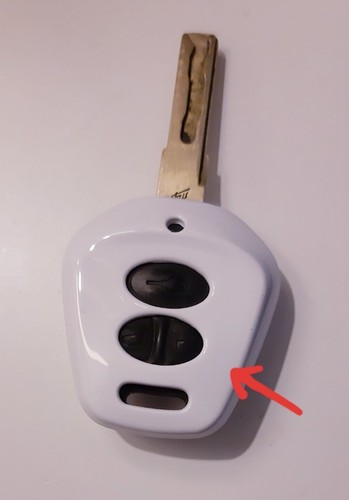 Key fob case cover white - case,